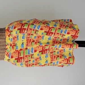 Blunauta Italian Silk Skirt szIT 42  BinC